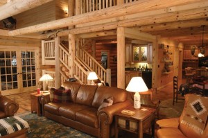 log homes Interior